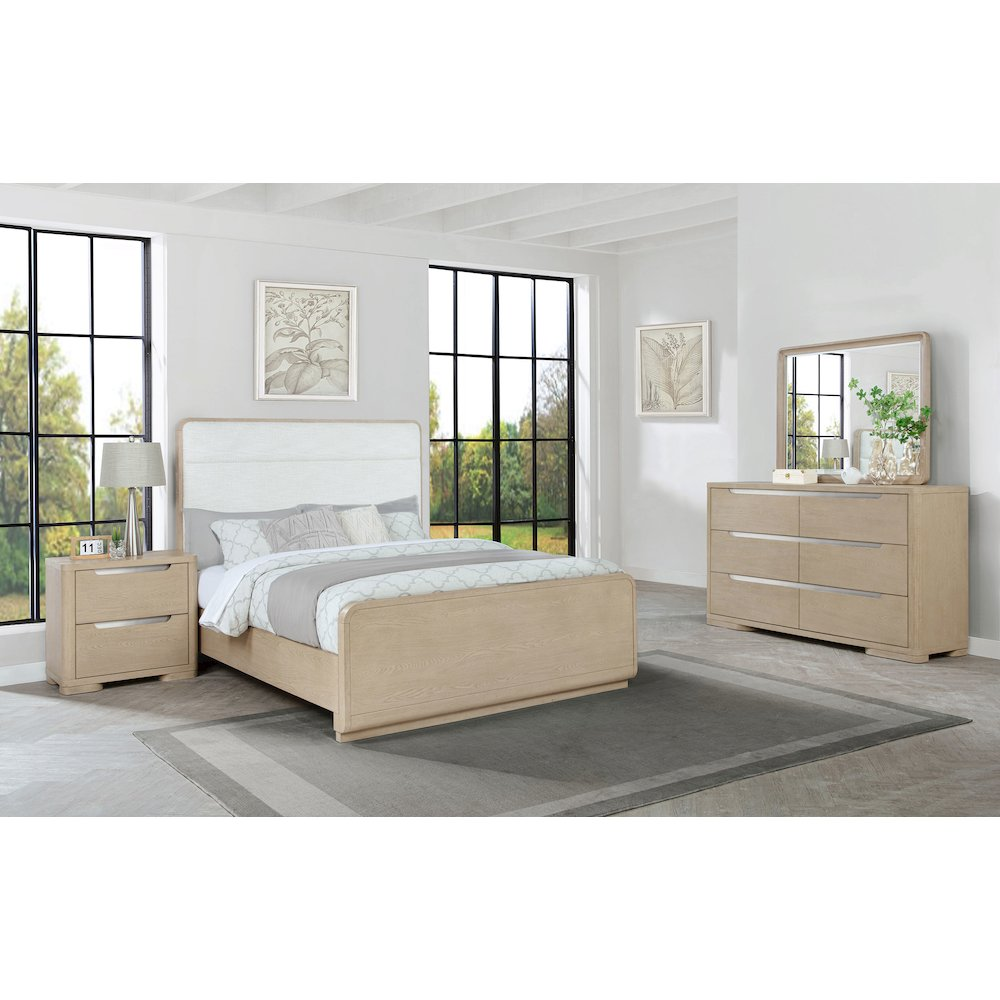 Ladera 4-piece Queen Bedroom Set Light Elm